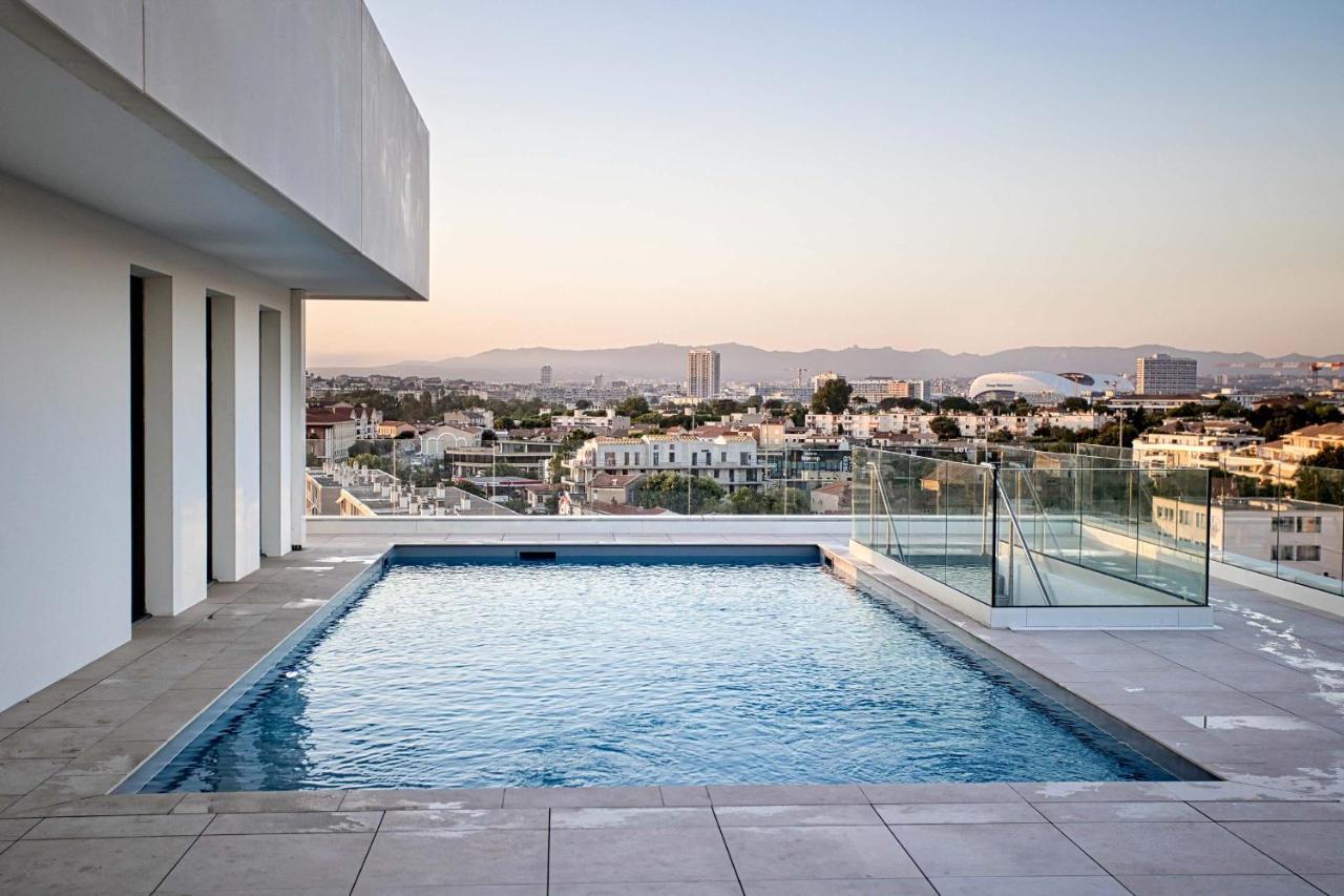 Superbe appart 3 p, 10 mn de la plage avec piscine et parking Marseille Extérieur photo